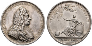 Bern - Silbermedaille 1716. Auf Samuel ... 