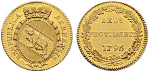 Bern - Dublone 1796. 7.63 g. D.T. 502. HMZ ... 