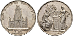 Bern - Silbermedaille 1828. Auf die 3. ... 