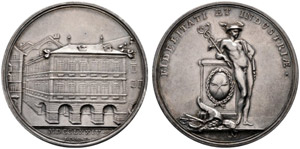 Zürich - Stadt - Silbermedaille 1774. Auf ... 