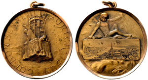 Zürich - Kanton - Bronzemedaille 1909. Auf ... 