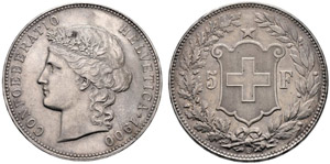 Eidgenossenschaft - 5 Franken 1900, Bern. ... 