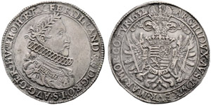 Ferdinand II. 1619-1637. Taler 1632, ... 
