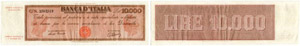 ITALIEN - 10000 Lire vom 28.1.1948.  Gav. ... 