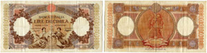 ITALIEN - 10000 Lire vom 24.3.1955. Gav. ... 