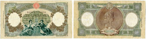 ITALIEN - 5000 Lire vom 24.3.1955. Gav. 587. ... 