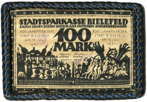DEUTSCHLAND (NOTGELD) - 100 Mark. 15.7.1921. ... 