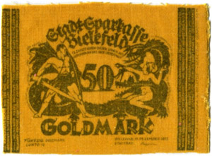 DEUTSCHLAND (NOTGELD) - 50 Goldmark. ... 