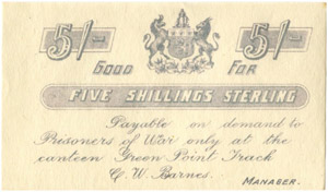 GROSSBRITANNIEN - 5 Shilling Sterling. Camp. ... 