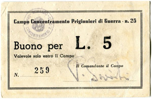 ITALIEN - Campo Concentramento Prigionieri ... 