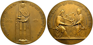 Bremen, Stadt - Bronzemedaille 1904. 500 ... 