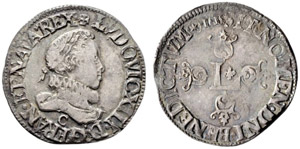 Königreich - Louis XIII. 1610-1643. ½ ... 