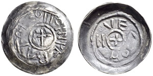 Verona - Otto I. 962-973. Denaro o. J. 1.14 ... 