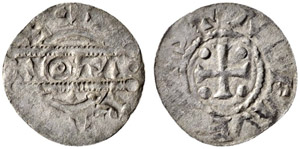 Friesland - Egbert I. 1057-1068. Denar o. ... 