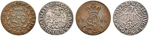 Lot - Diverse Münzen. Kronhalbgroschen ... 