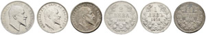 Diverse Münzen. 2 Lewa 1910. 1 Lew 1910. 50 ... 