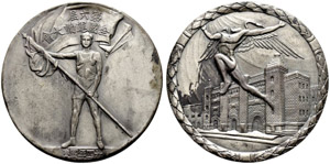 Republik - Bronzemedaille 1935. Auf die 6. ... 