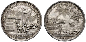 Nördlingen, Stadt - Silbermedaille 1772. ... 
