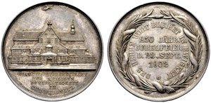 Schlesien - Silbermedaille 1902. Auf das ... 