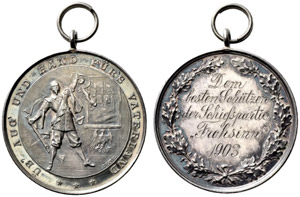 Miscellanea - Silbermedaille 1903. ... 