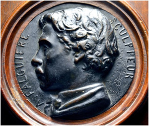 Lots - Bronzemedaille 1861. Portrait Relief ... 