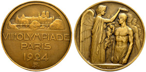 Paris - Bronzemedaille 1924. ... 