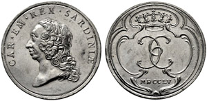 Medaillen des Hauses Savoyen - Carlo ... 