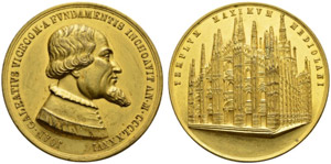 Mailand - Bronzemedaille o. J. (1886). Auf ... 