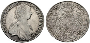 Maria Theresia, 1740-1780. Konventionstaler ... 