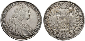 Franz I. 1745-1765. Konventionstaler 1757, ... 
