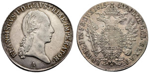 Franz II. (I.), 1792-1835. ½ ... 
