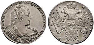 Kaiserreich - Anna Iwanovna, 1730-1740. ... 