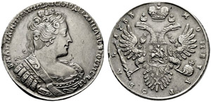Kaiserreich - Anna Iwanovna, 1730-1740. ... 