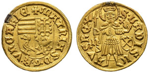 Matthias Corvinus, 1458-1490. Goldgulden o. ... 