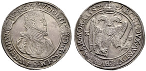 Rudolph II. 1576-1612. Denar Taler 1582, ... 