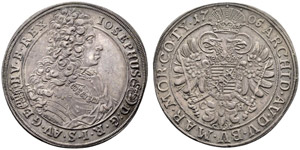 Joseph I. 1705-1711. Taler 1706, Pressburg. ... 