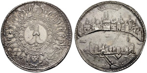 Basel - Stadt - Doppeltaler o. J. (1670). ... 
