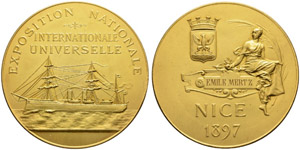 Basel - Stadt - Bronzemedaille 1897. ... 
