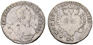 Elizabeth - Mintage for the Baltic Area - ... 