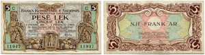 Banknoten / Banknotes - Banka Kombëtare e ... 