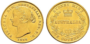 Victoria, 1837-1901 - Sovereign 1866, ... 