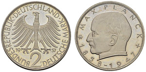 Bundesrepublik Deutschland - 2 Deutsche Mark ... 