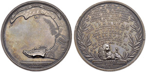 George III. 1760-1820 - Silbermedaille 1783. ... 