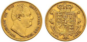 William IV. 1830-1837 - Sovereign 1832. 7.92 ... 