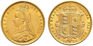 Victoria, 1837-1901 - Half sovereign 1892. ... 