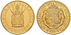 Elizabeth II. 1952- - 2 Pounds 1989. 500 ... 