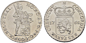 Utrecht, Provinz - ½ Silberdukat 1762. ... 