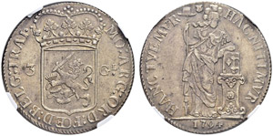 Utrecht, Provinz - 3 Gulden 1794. Delmonte ... 