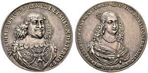 Wladislaw IV. 1632-1648 - Silbergussmedaille ... 