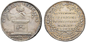 August II. 1697-1733 - Silbermedaille 1725. ... 
